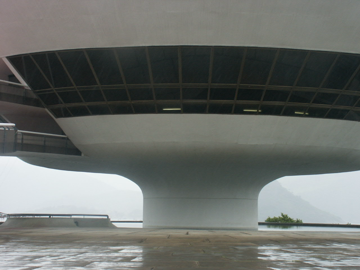 Oscar Niemayer, Niteroi. Foto A.A.Bispo